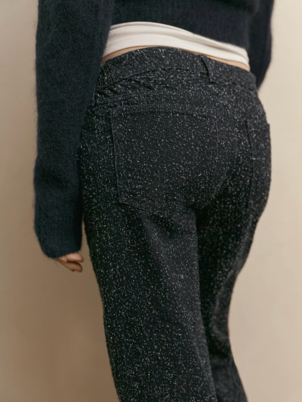 H&M “Mama Before & After” wide leg maternity jeans (lot of 3) - Picture 8 of 13